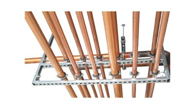 Product Illustration of a medical gas pipeline.