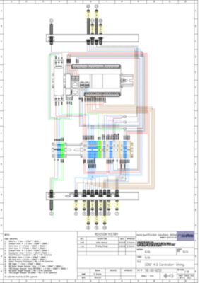 Electrical diagram for the controller on the Gen2i4.0 product