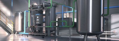 Nitrogen generator NGP 450 + installation