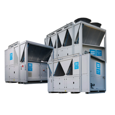 Render of chiller units