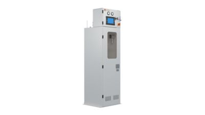 PureBlend rendering, perspective view showing front and right view of cabinet