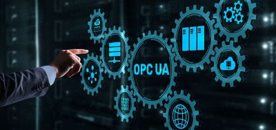 OPC Unified Architecture. Data Transmission in Industrial Networks concept 2021.