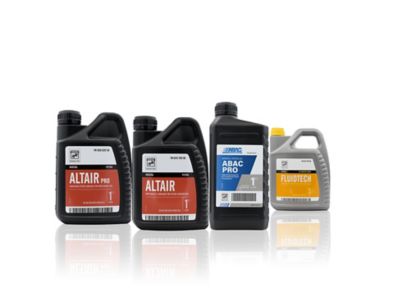 Oil and lubricants for air compressors ABAC full range