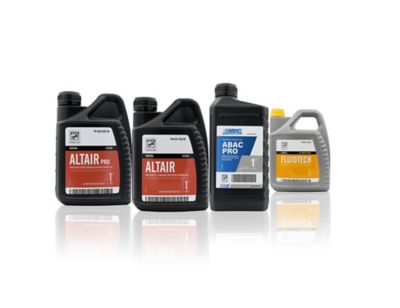 Oil and lubricants for air compressors full range