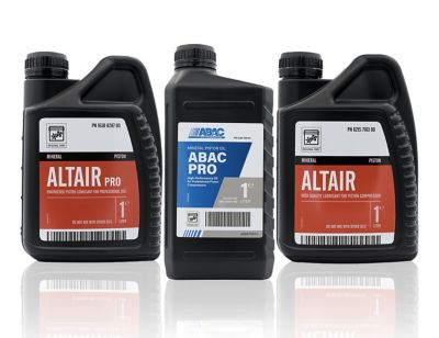 Oil for piston compressor ABAC Pro and Altair range for references