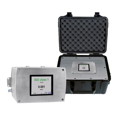 Oil Check Pro oil vapour monitor combined front view