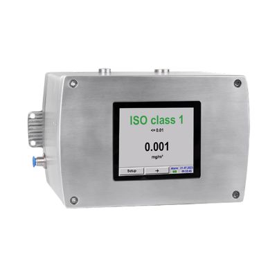 Oil Check Pro oil vapour monitor combined front view