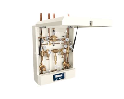 Product illustration of an open manifold.