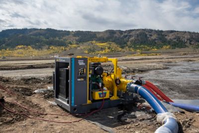 PAC F1212 surface dewatering pump 