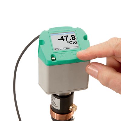 PDP Check 500 dew point sensor action view