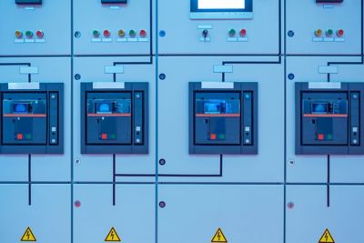 Electrical panel. Low voltage device. Electrical equipment. Power supply. Electro substation. Power net.