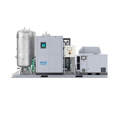 PPNG 1-12 high pressure nitrogen skid HE front view
