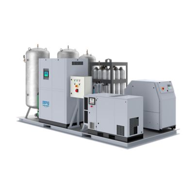 PPNG 1-12 high pressure nitrogen skid HE right angle