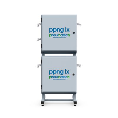 PPNG LX filtration panel front view white