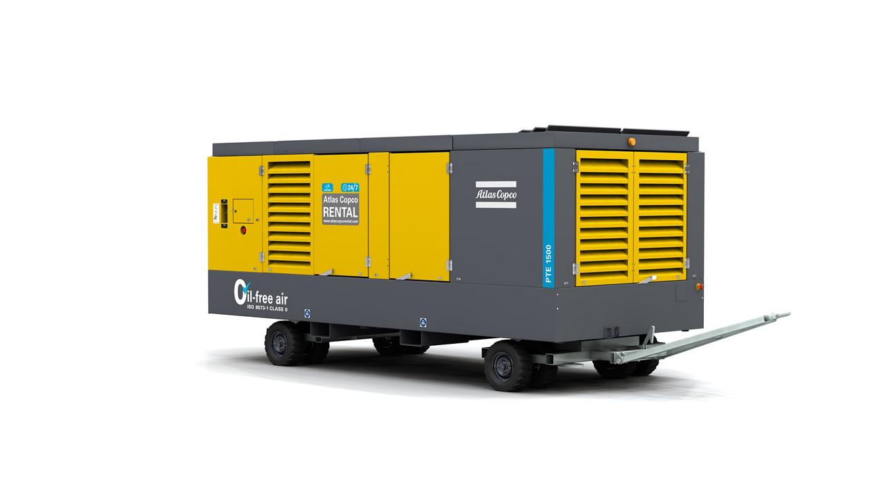 PTE 1500 Electric driven oil-free air compressors