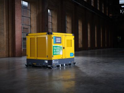 rental electric driven oil-free compressor product pictures 2022 hero shot