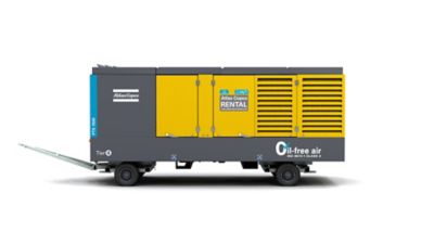 PTS 1600 mobile oil-free air compressor