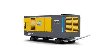 PTS 1600 T4 mobile oil-free air compressor
