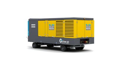 PTS 1600 T4 mobile oil-free air compressor