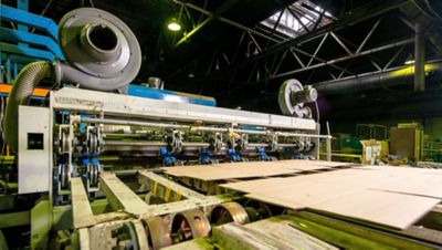 Packaging board production