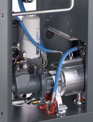 GA 22 VSD IPM oil-injected screw compressor with variable speed drive