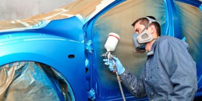 Painting car