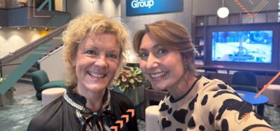 Dorna Eriksson Shafiei, vice president talent management and Cecilia Sandberg, senior vice president chief human resources officer