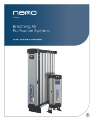 NBA Breathing Air Purification Systems US brochure