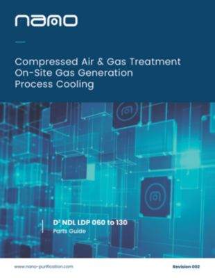 NDL LDP 060-130 Low Dew Point Desiccant Dryers Parts Guide EN-US