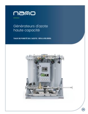 GEN2 MAX Nitrogen Generator FR-CA brochure