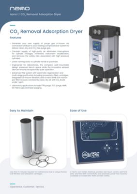 CO₂ Removal Adsoprtion Dryer UK brochure