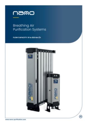 BAP, BAC, NBA Breathing Air Purification Systems Brochure in English for Singapore & Asia