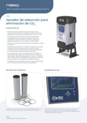 NDC CO2 Removal Dryer Brochure ES-ES