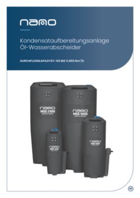 NSS Oil Water Separators Brochure DE-DE