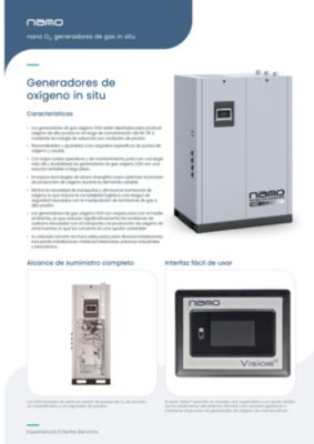 OXG Oxygen Generator Brochure ES-ES