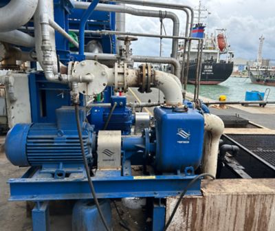 Self priming pumps on the field