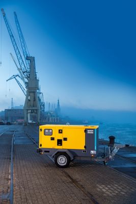 Atlas Copco Group's Power Technique offers a number of applications, among them different type of mobile generators.