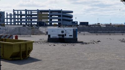 QHS 200 Integrated Hybrid Generator construction application