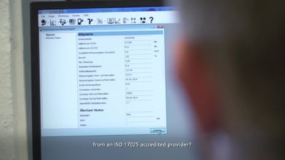 Quality assurance accredited calibration