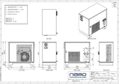 general arrangement drawing nano equipment