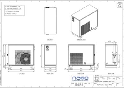 R2 RNC 0110 - General Arrangement (GA) Drawing