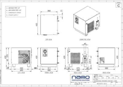 general arrangement drawing nano equipment