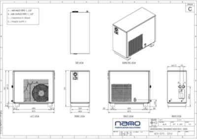 general arrangement drawing nano equipment