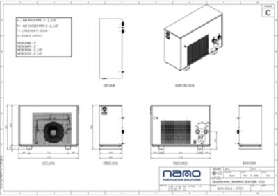 general arrangement drawing nano equipment