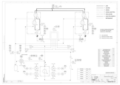 R6 VDR 2600-5050 (Aircooled) Flow Diagram