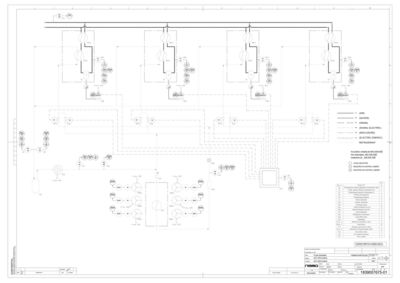 R6 VDR 8450 (Aircooled) Flow Diagram