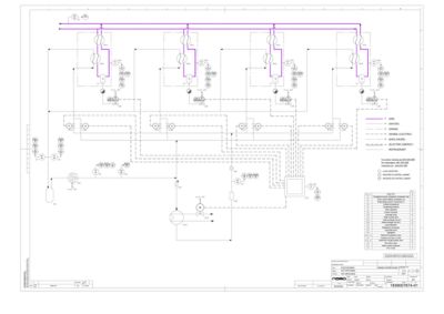 R6 VDR 8450 (watercooled) Flow Diagram