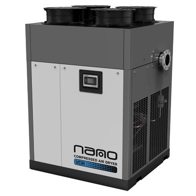 A nano VDR variable speed refrigerated compressed air dryer