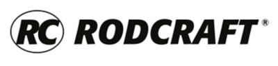 Rodcraft Logo reversed - black on white vector (AI)