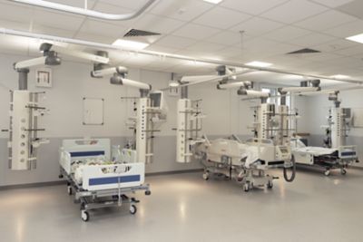 Reference image for the intensive care area in a hospital in the UK